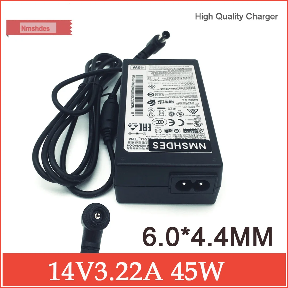 adaptador-de-ca-original-para-tv-lcd-samsung-carregador-de-alimentacao-psu-cabo-lw17e24cb-dc-14v-novo