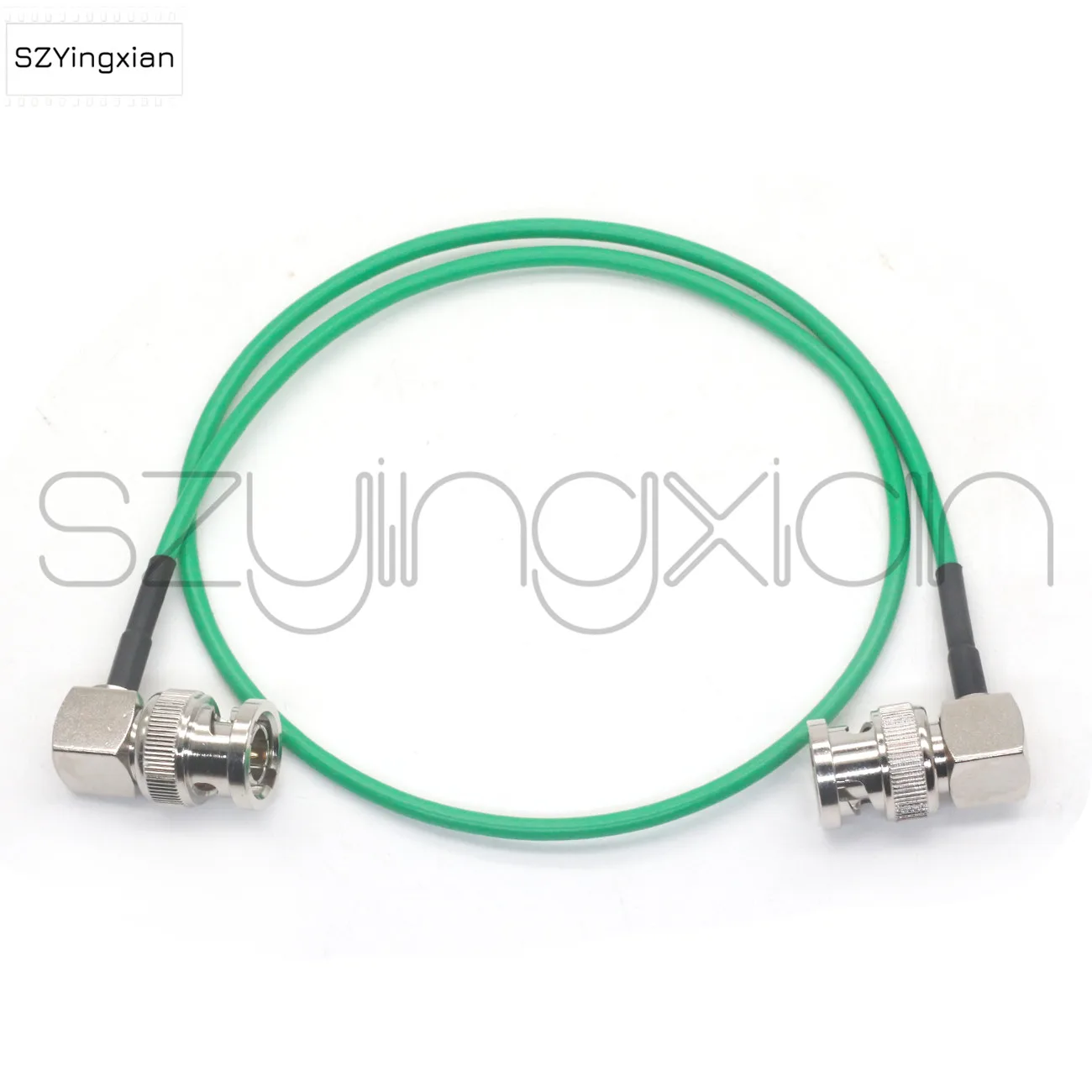 Ultra soft Video Cable, SDI thin Cable, camera monitor SDI Video signal Transmission Line BNC to BNC Yellow Green Black Color