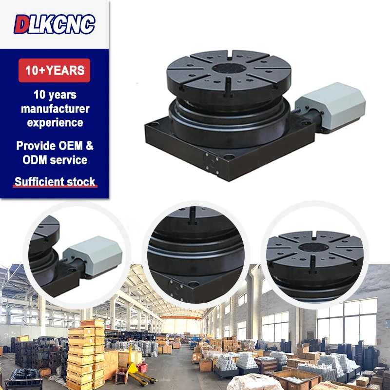 Automatic Vertical HLDB Series Equal Indexing Rotary Table for Machine Dividing Parts NC Turret