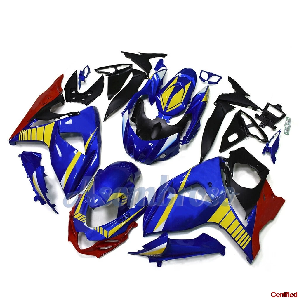 100% Fairing kit fit for GSXR1000 2009 2010 2011 2012 2013 2014 2015 2016 K9 09-16 GSXR 1000 blue Body set