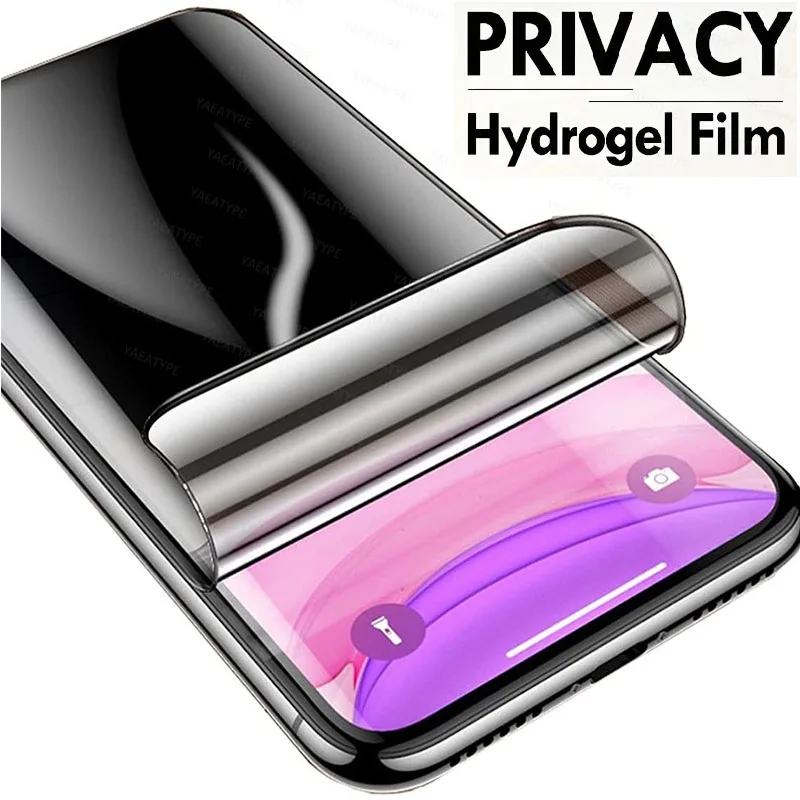 Privacy Hydrogel Film For Huawei Mate 60 Enjoy P60 Pro nova Y71 nova 11i nova 11 Ultra Screen Protector