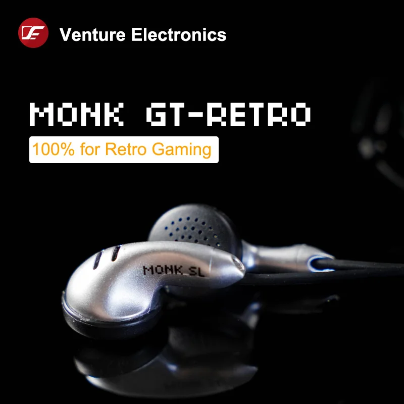 Monk GTR GT-Retro ハンドヘルドゲーミングイヤホン
