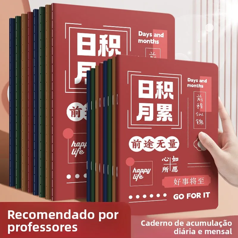 motivational-reading-notebook-for-primary-school-students-a5-good-words-and-sentences-extraction-book-grade-three-reading-log