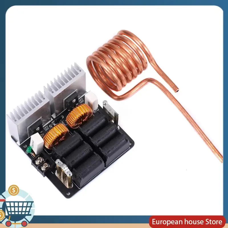 

Высокочастотная индукционная нагревательная машина ABFA ZVS мощностью 1000 Вт, вход постоянного тока 12–48 В, максимальный ток 20 А, непрерывная мощность 500–800 Вт