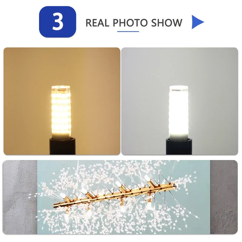 1/5/10Pcs E14 LED Lamp 33LED 51LED 75LED AC220V-240V SMD 2835 Mini LED Corn Bulb Chandelier Spotlight Fridge Refrigerator