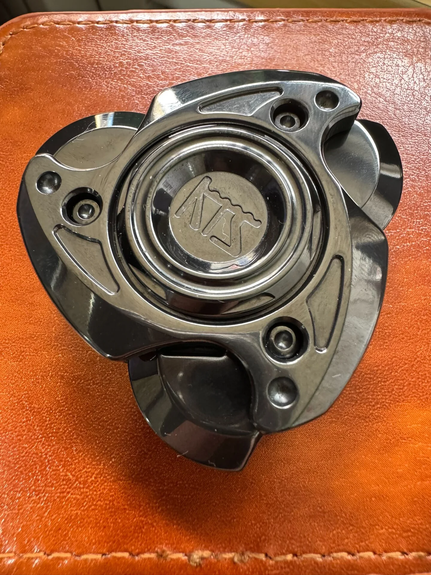 KTS Zirconium Blood Blade Gyroscope used EDC, decompression toy