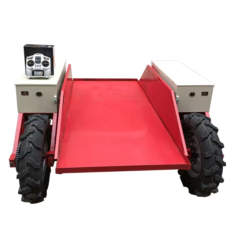 400-500kg All-terrain Transport Vehicle Mountainous Orchard Farm Remote Control 4WD Off-road Site Transport Truck