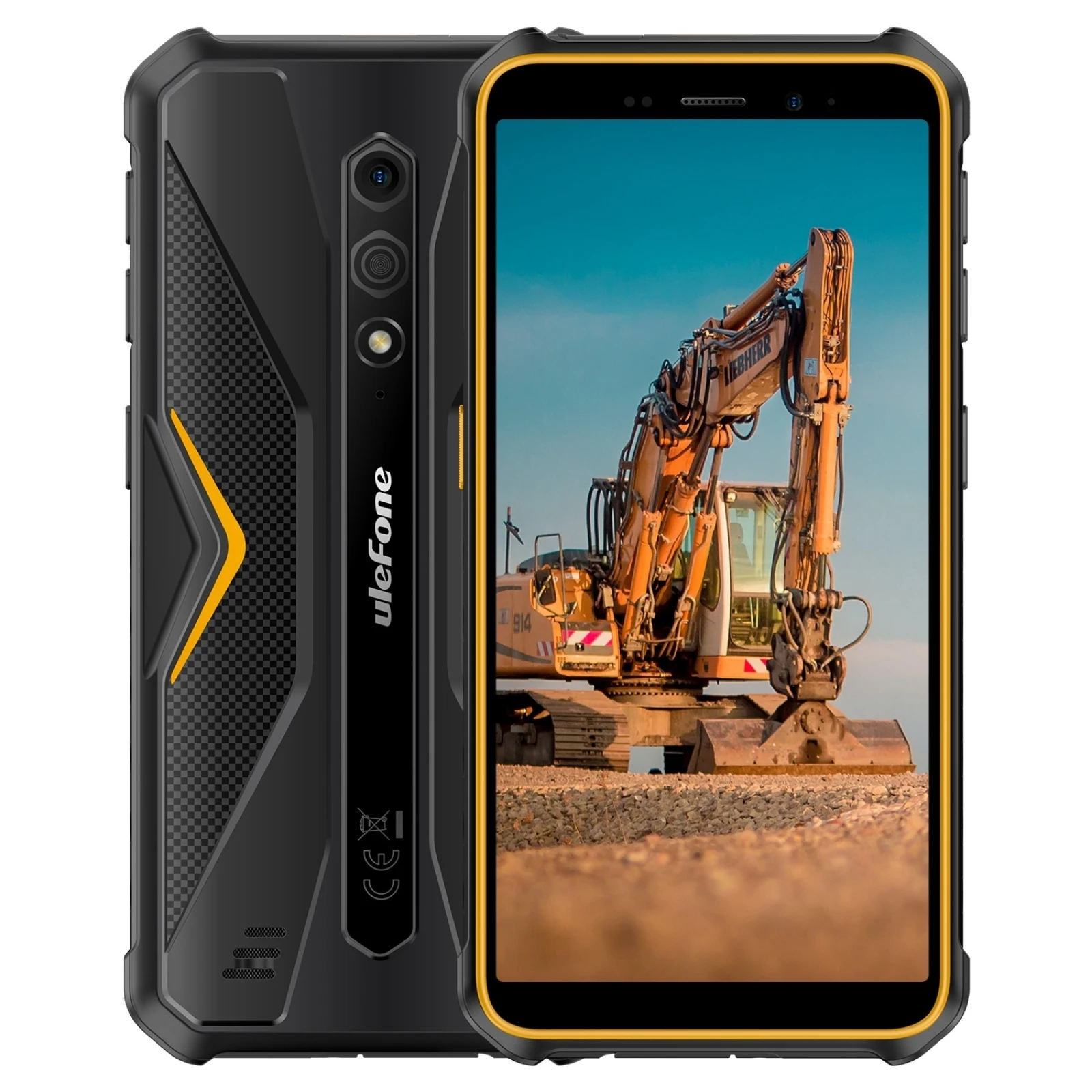 Ulefone Armor X12 Rugged Phone 4860mAh 6GB+32GB 5.45 inch Android 13 Go MediaTek Helio A22 Quad Core 4G NFC Smartphone