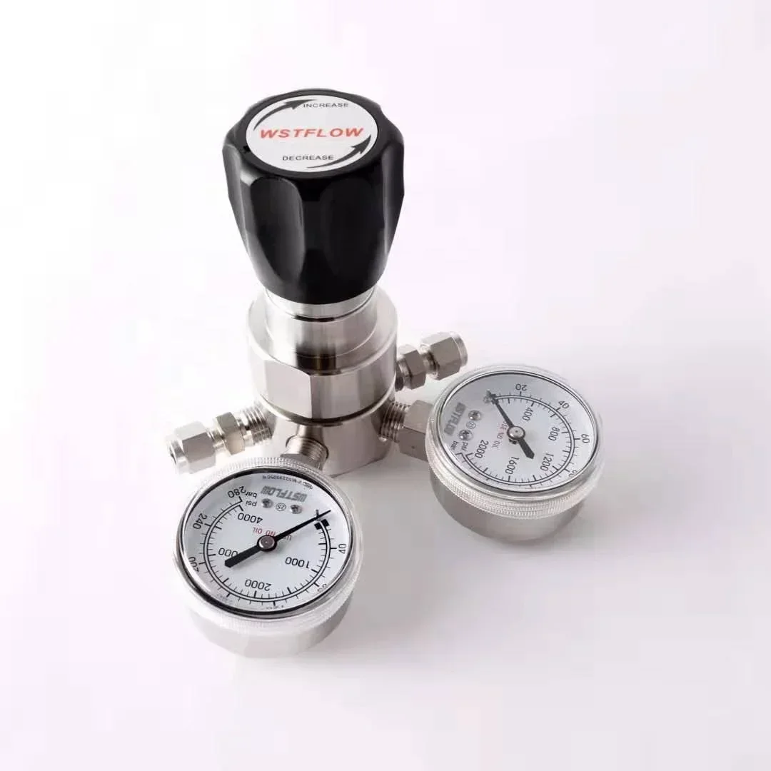 2026/Hcl and H2S  Stainless steel  pressure regulator for laboratory