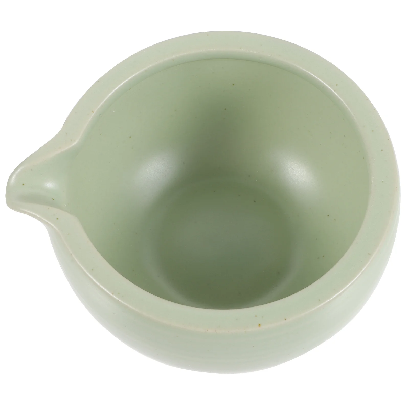 

Ceramic Matcha Bowl with Spout Japanese Style Tea Ceremony Cup for Home Use Traditional Matcha Bowl for Whisking Tea