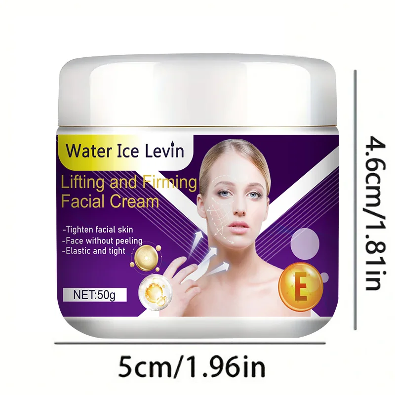 كريم الوجه 50 جرام، كريم الوجه الفوري لشد الوجه، مناسب للبيج الفاتح على الوجه والرقبة والصدر يحل مشكلة الذقن المزدوجة، وينعيم الخطوط التجاعيد الجافة، ويقلل من الشيخوخة #5