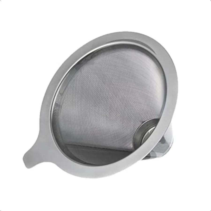 

1 Pack 304 Stainl Steel Coffee Dripper Pour Over Coffee Filter Double Mesh Liner 12 Small Cups
