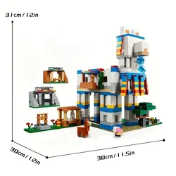 Modelo Splicing Building Block para Crianças, Brinquedo Educativo, Natal e Presente de Aniversário, Presente do Dia das Bruxas, 1252PCs