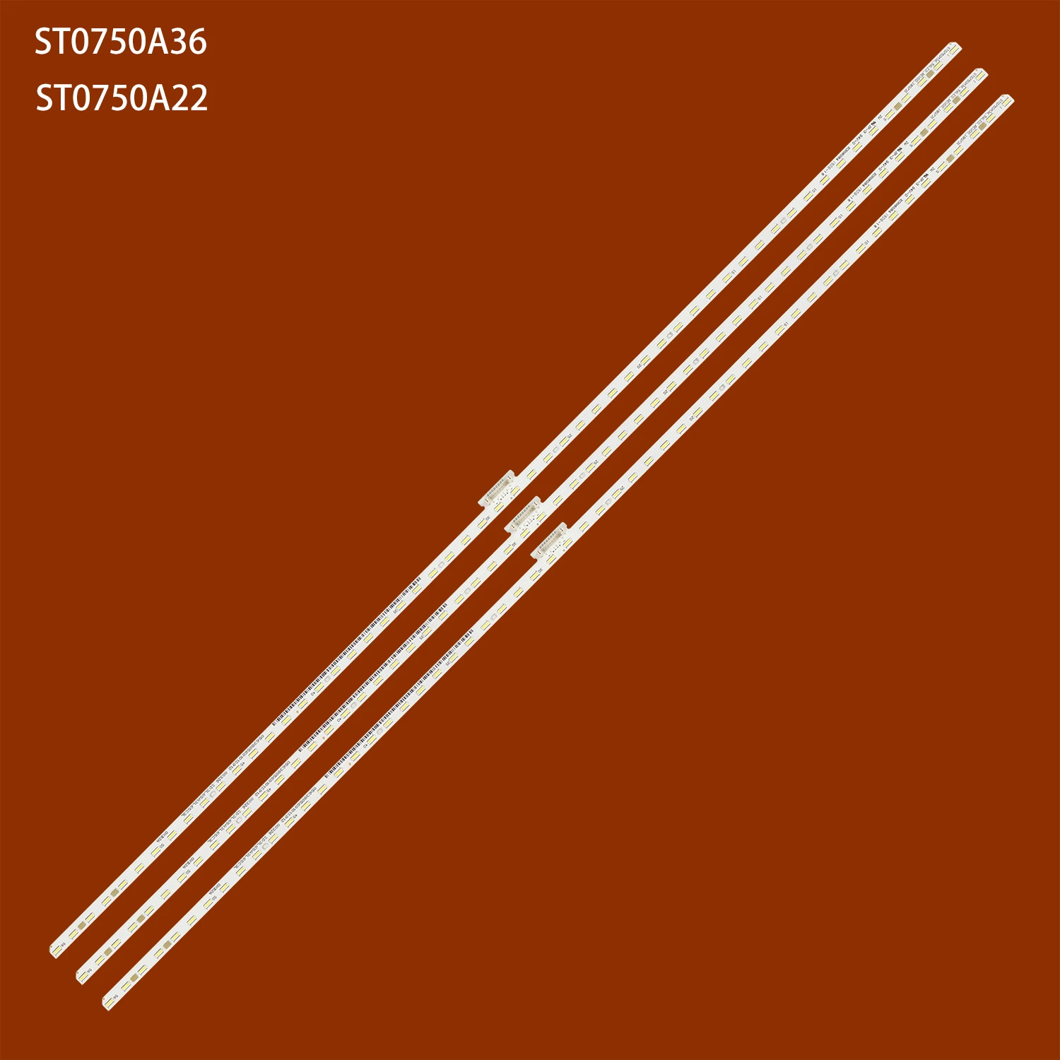 

540mm LED backlight strip 56 LAMP for Sony 75"TV XBR-75X850G ST0750A36_56LED_REV00_180731 734.03509.0001 ST0750A22