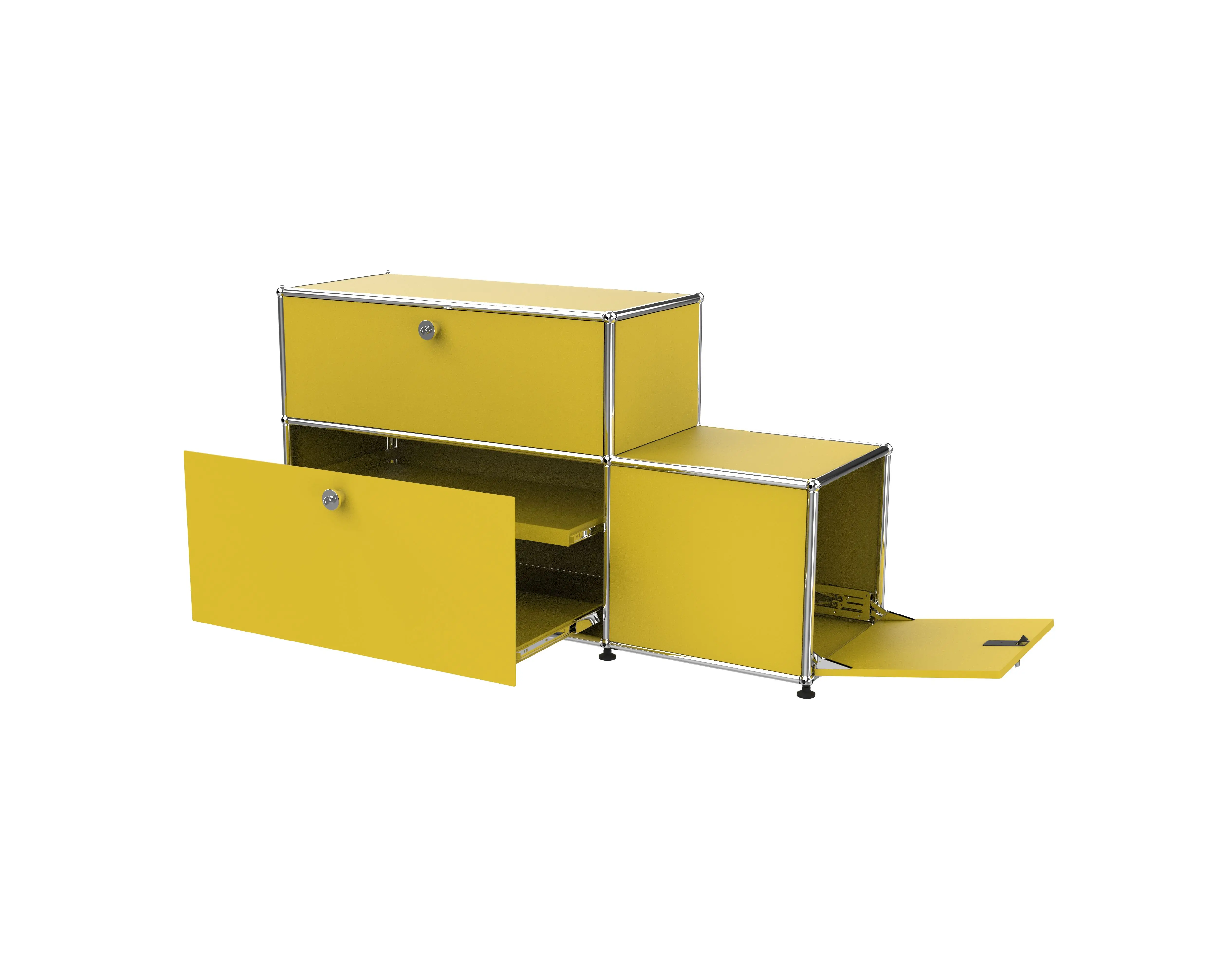 Combinação modular de aço inoxidável armário de arte única armário de quarto armário de exibição de sala de estar