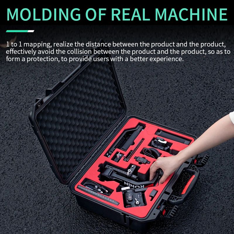 Startrc เคสเก็บของแข็งสำหรับ DJI Ronin RS 4/RS4 Pro อุปกรณ์เสริมกันโคลงเคสพกพากระเป๋าเดินทางแบบพกพากล่องกันน้ำ