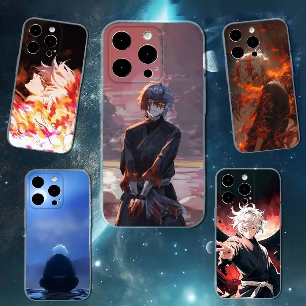 

Hell-S Paradise Jigokuraku Phone Case For iPhone 16,15,14,13,12,11 Plus,Pro,Max,XR,XS,X,7,8 SE,Mini Transparent Silicone Soft