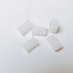 5pcs/Lot 0.3M Plastic Worm 1.0mm Shaft Diameter 1 mm Motor Worm Gear White 0.95mm For 7MM Main Motor