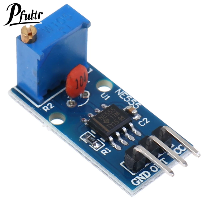 NE555 frequency adjustable pulse generator module NE555 chip