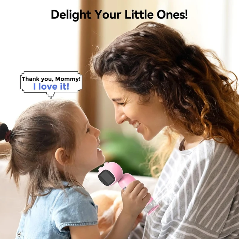 مجهر P30 للأطفال، مجهر رقمي منزلق 1000X مع شاشة 2 بوصة، كاميرا عالية الدقة 16 ميجابكسل وفيديو 1080 بكسل، عملة جيب