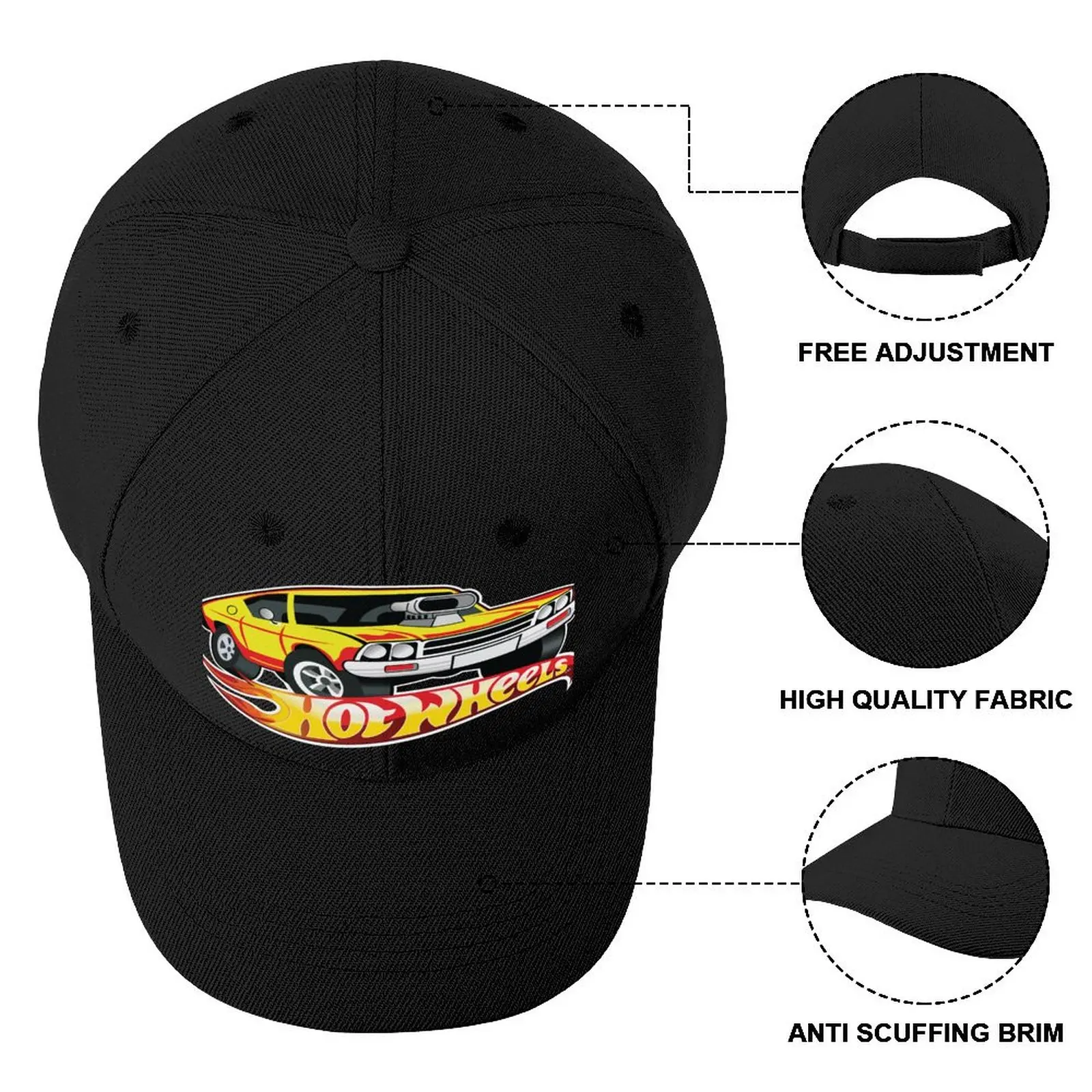 HotWheels Car Baseball Cap Military Tactical Caps New Hat fashionable Hat Man For The Sun Boy Child Hat Women\'s