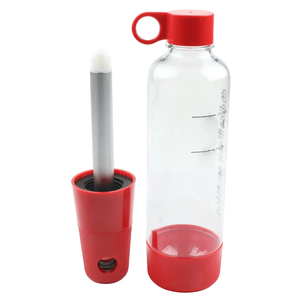 

Dual Lid Beverage Storage Solution Portable Drink Machine Dual Lid Feature Easy To Hold Fizzy Drinks Lightweight Design
