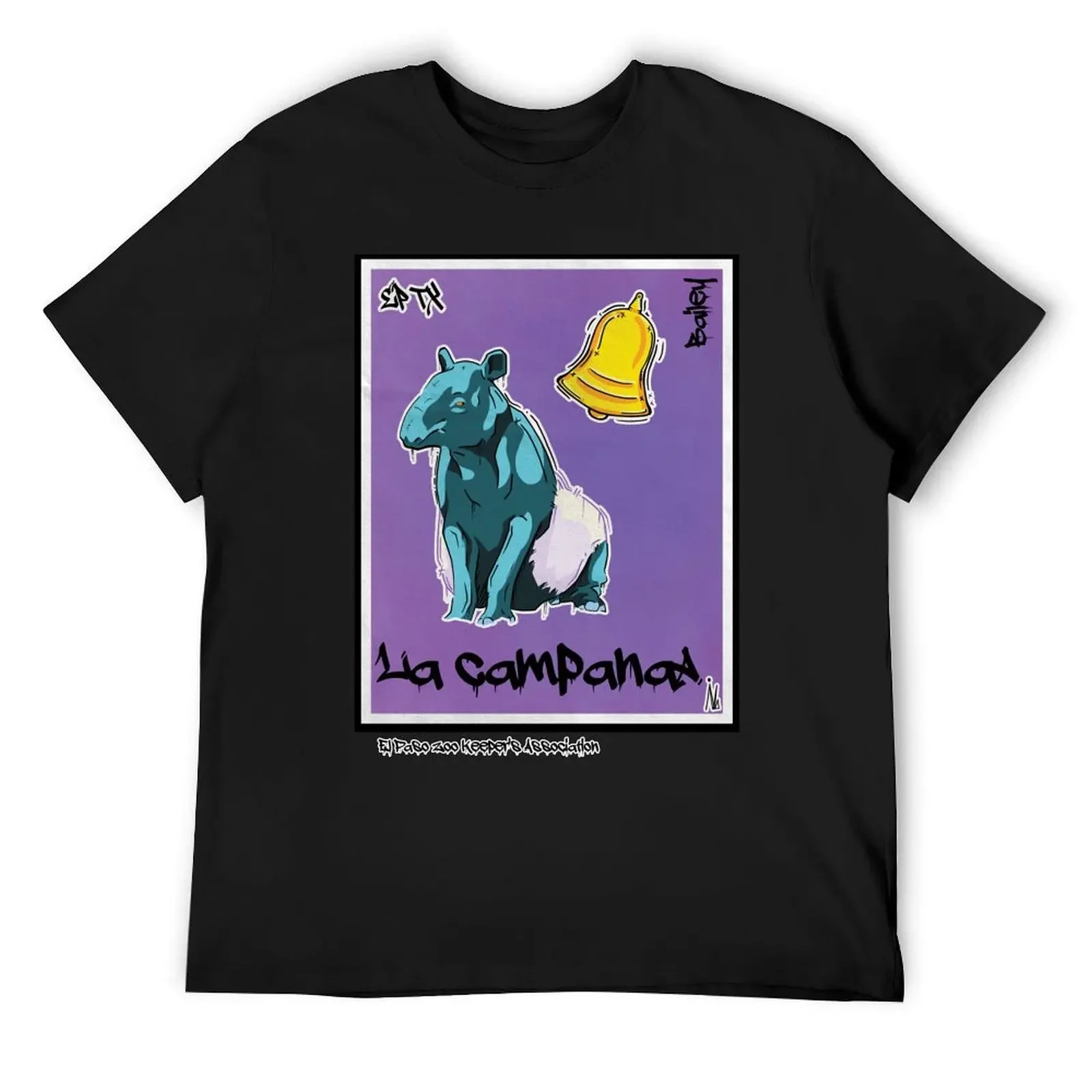 La Campana - The Bell T-Shirt cotton graphic tees custom t shirt mens t shirt graphic