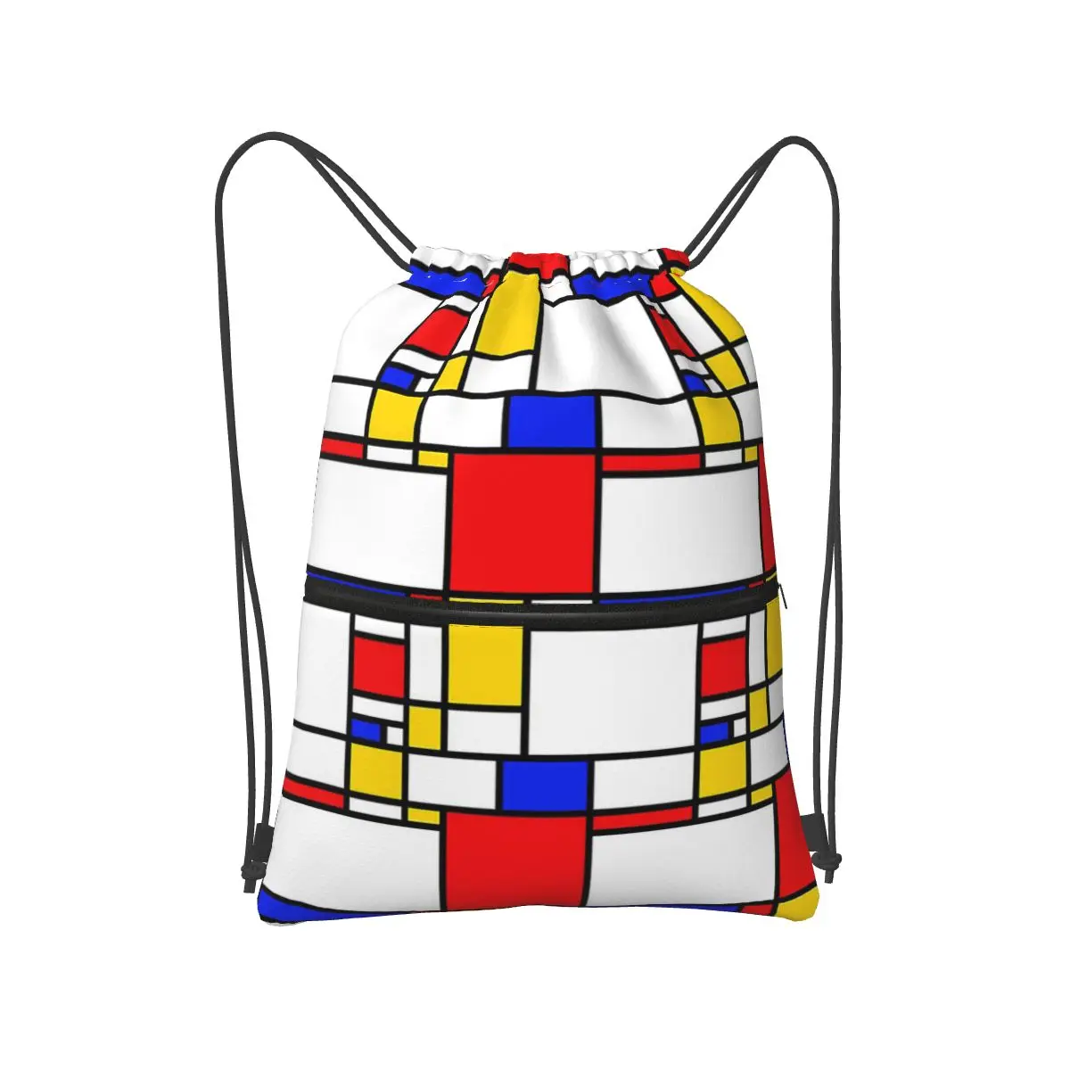 

Рюкзаки Mondrian, повседневные портативные сумки на шнурке, сумка для хранения, сумки для книг для школы путешествий