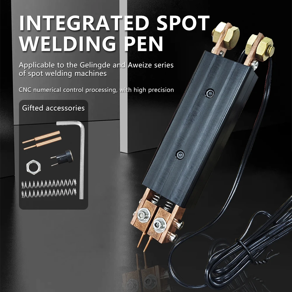 قلم لحام سبوت الكل في واحد يمكنك صنعه بنفسك، أداة لحام حزمة بطارية محمولة باليد 18650 باستخدام الحاسب الآلي مقاس 3-15 مم 10AWG #1