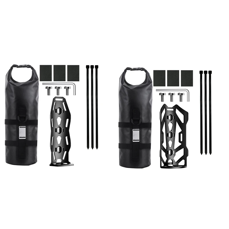 

ABKV-Multifunctional Front Fork Bag, Outdoor Waterproof Bag, Road Mountain Bike Long-Distance Travel Bag