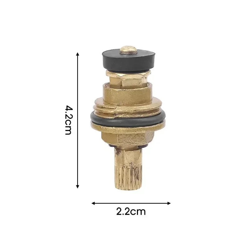 Brass Slow Open Valve Universal Tap Faucet 1/2″ Thread Interface Cartridge Cores Kitchen Bathroom Sink Mixer Stream Sprayer Head