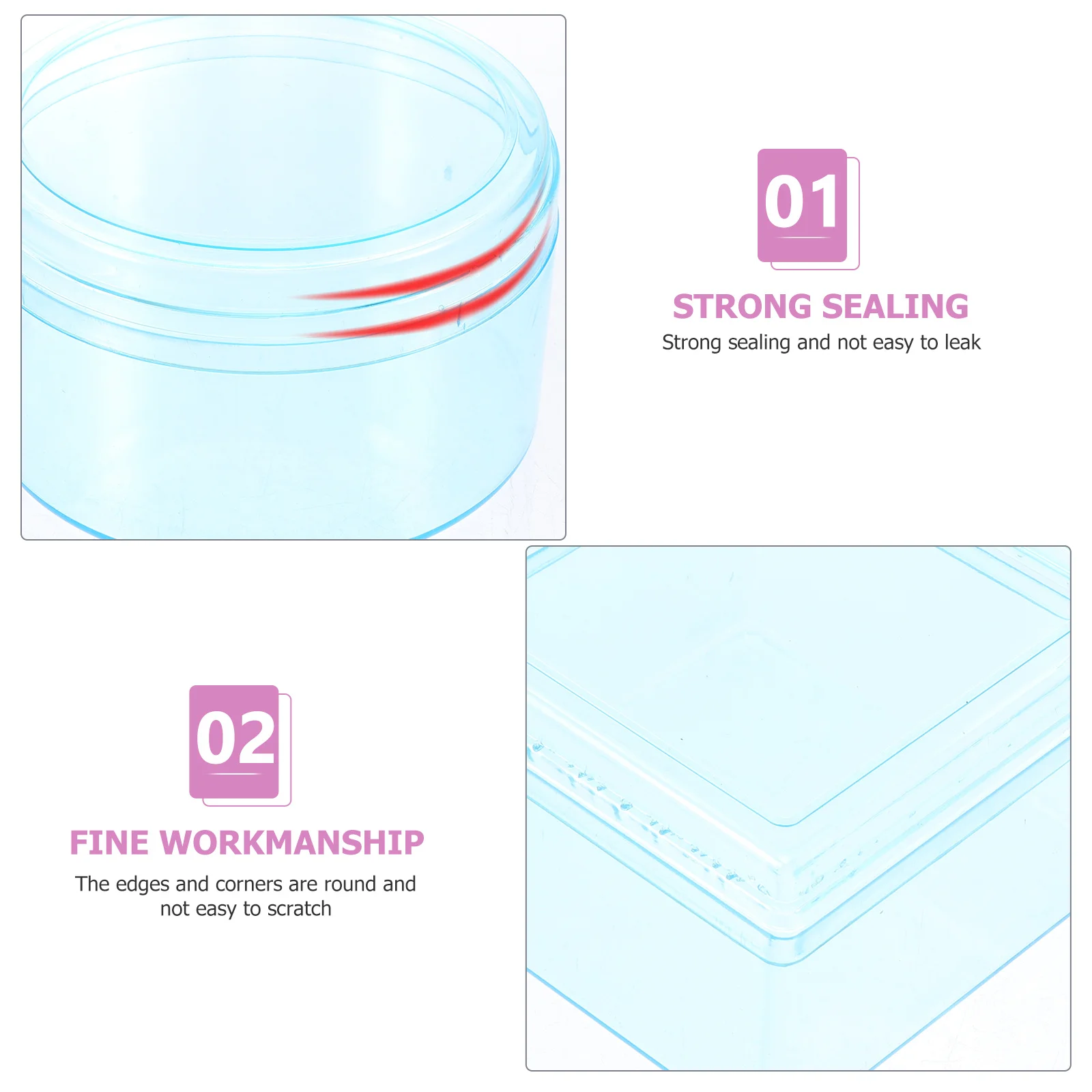 

3 шт. пластиковые коробки для хранения декоративные конфеты, шоколадные украшения, небольшой органайзер, контейнеры, маленькая коробка для хранения