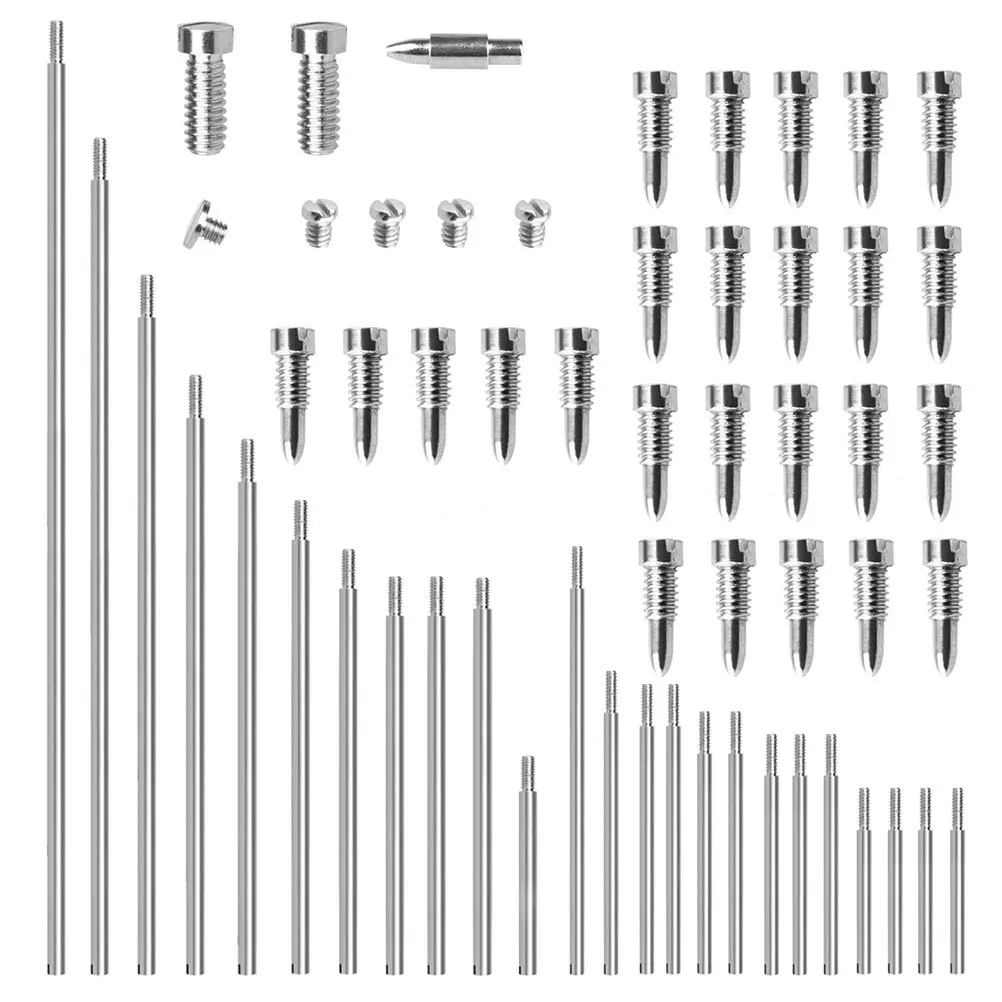 

1Set Soprano Saxophone Repair Kit Threaded Shafts Screws Tapered Shaft Nail Essential Maintenance Replacement Parts