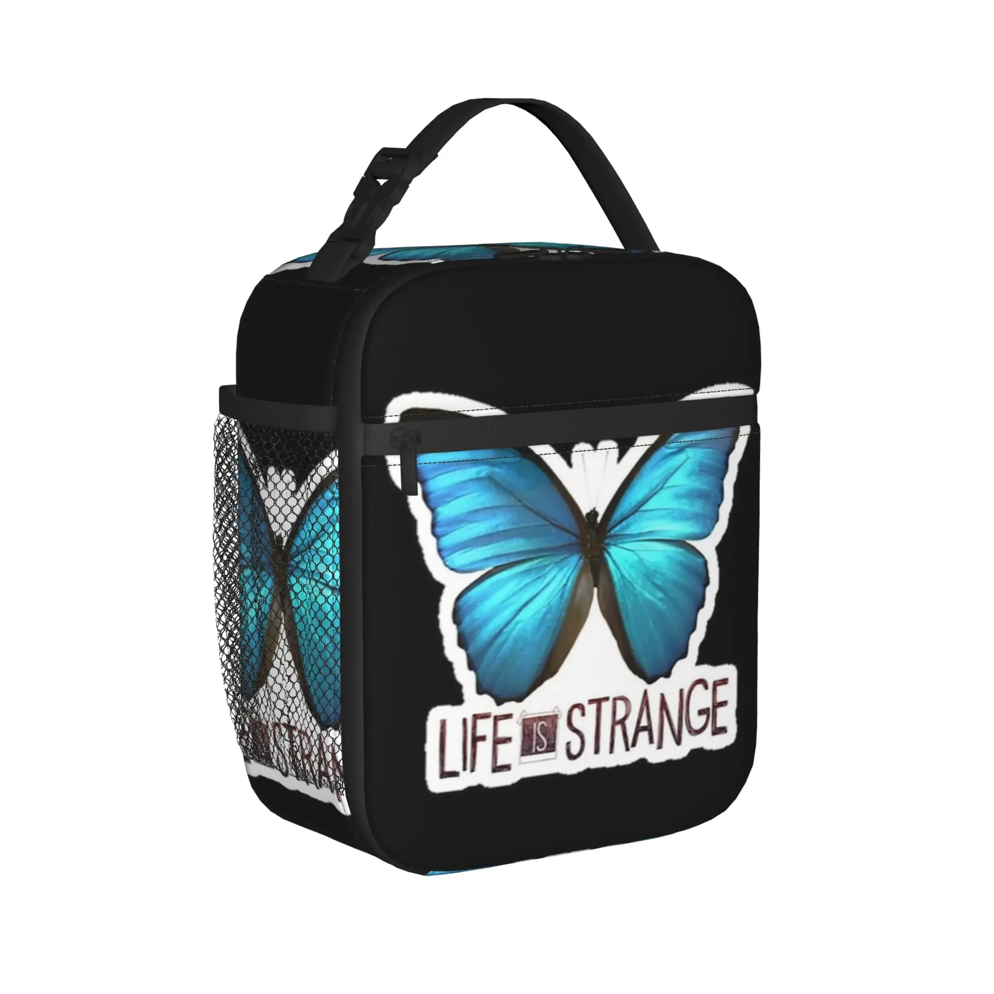 Life is strange butterfly Insulated Lunch Bag Thermal Bag ,Lunch Container  Leakproof Lunch Box Tote Food Bag Beach  Travel