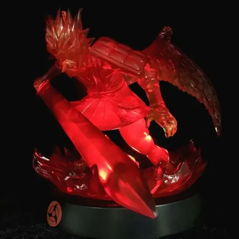 21 cm Naruto Susanoo GK Figur Cartoon Anime Statue Leuchtende Große Größe Schreibtisch Dekoration Modell Sammeln Ornamente Spielzeug Geschenke