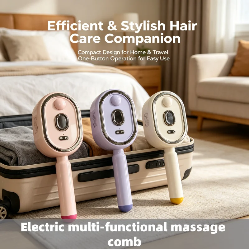 

Styler, Hairbrush, Straightener – Wet Electric with Water Spray & Rechargeable Battery for Both Long & Short Hairs, Cordless
