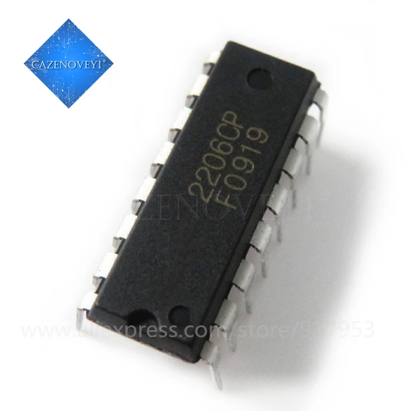 1pcs/lot XR2206CP XR-2206 XR2206 DIP-16 Monolithic Function Generator IC In Stock