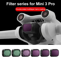 Camera Lens Filter for DJI Mini 3 Pro UV CPL ND8 ND16 ND32 ND64 ND/PL Filters Kit for DJI Mini 3 Pro Drone Filters Accessories