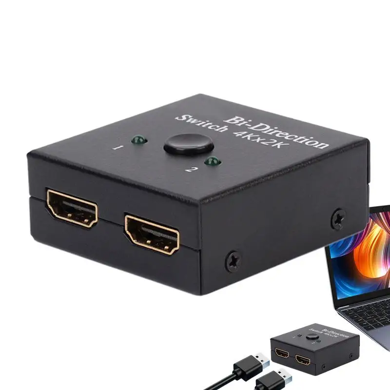 مقسم واجهة وسائط متعددة عالي الدقة ، 2 مدخل 1 مخرج ، 1 مدخل 2 مخرج ، 4K30HZ