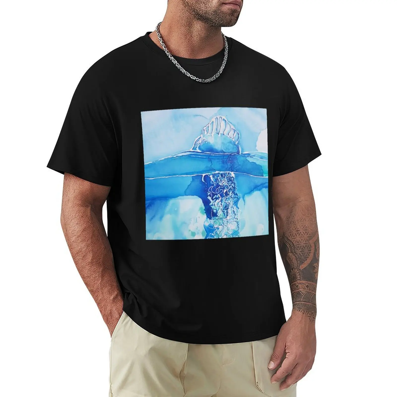 Storm Surfer T-Shirt Breathable Gym Short Sleeve T-Shirt