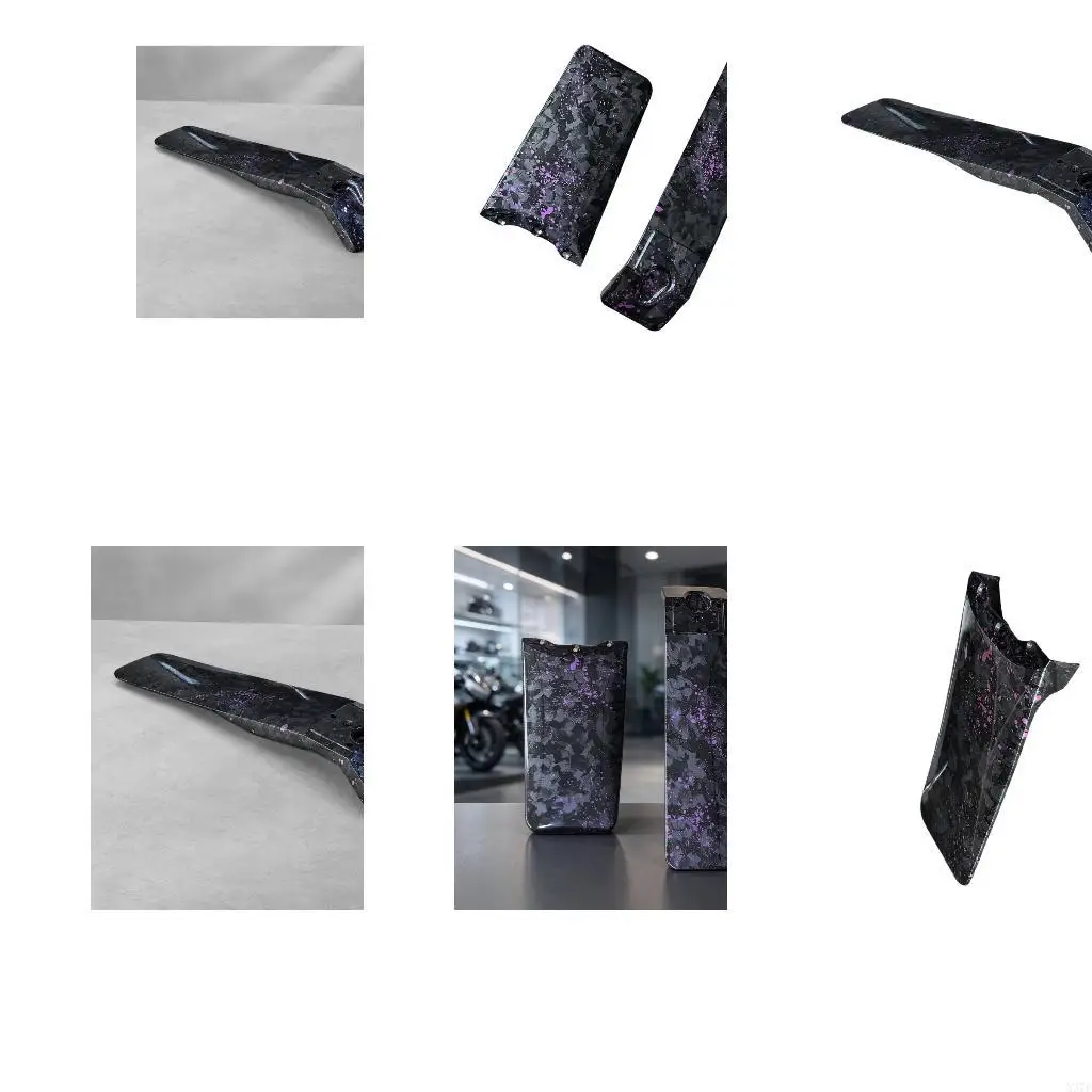 Electric Motorcycle Front Splashes Guard, Motorcycle Mudguard Replacement with Curved Polypropylene Form for Tuttio 01 for X37F