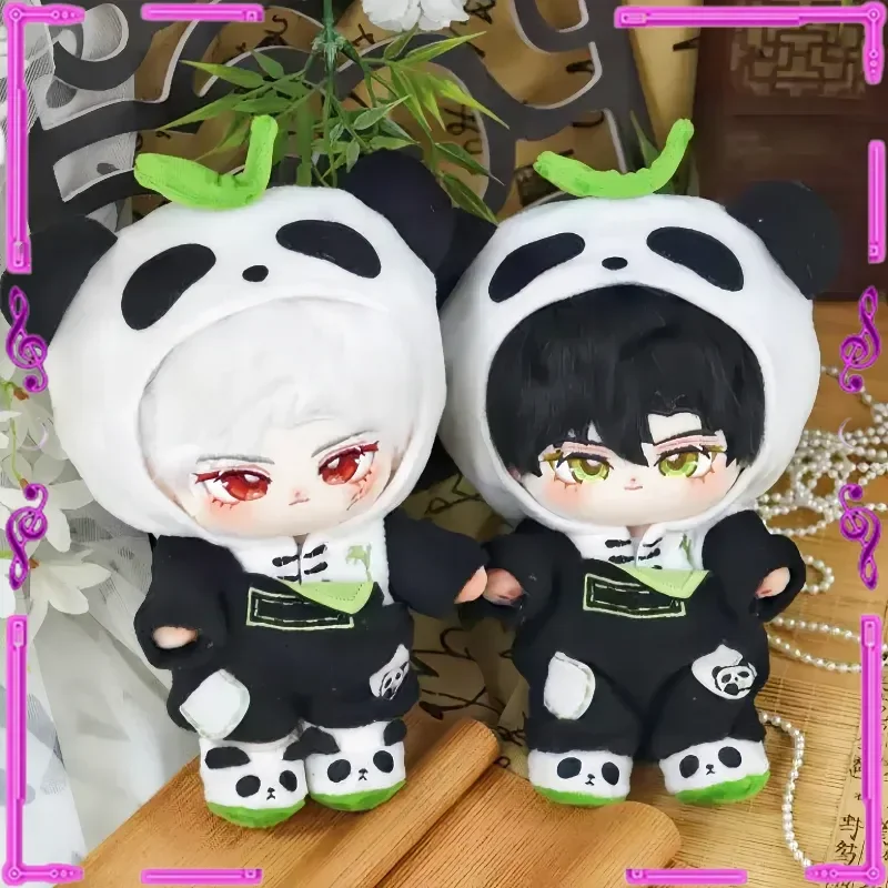 

Love And Deepspace 20cm Doll Accessories Cotton Clothing for Zayne Xavier Rafaye Sylus Caleb Panda Design Hot Sale Doll Clothes