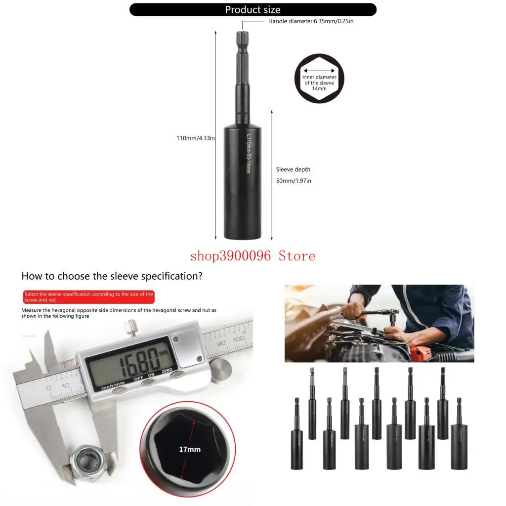

Мощный гнездо внутренний шестиугольный гаечный гаечный ключ шестиугольный ручка отвертки Удлинитель