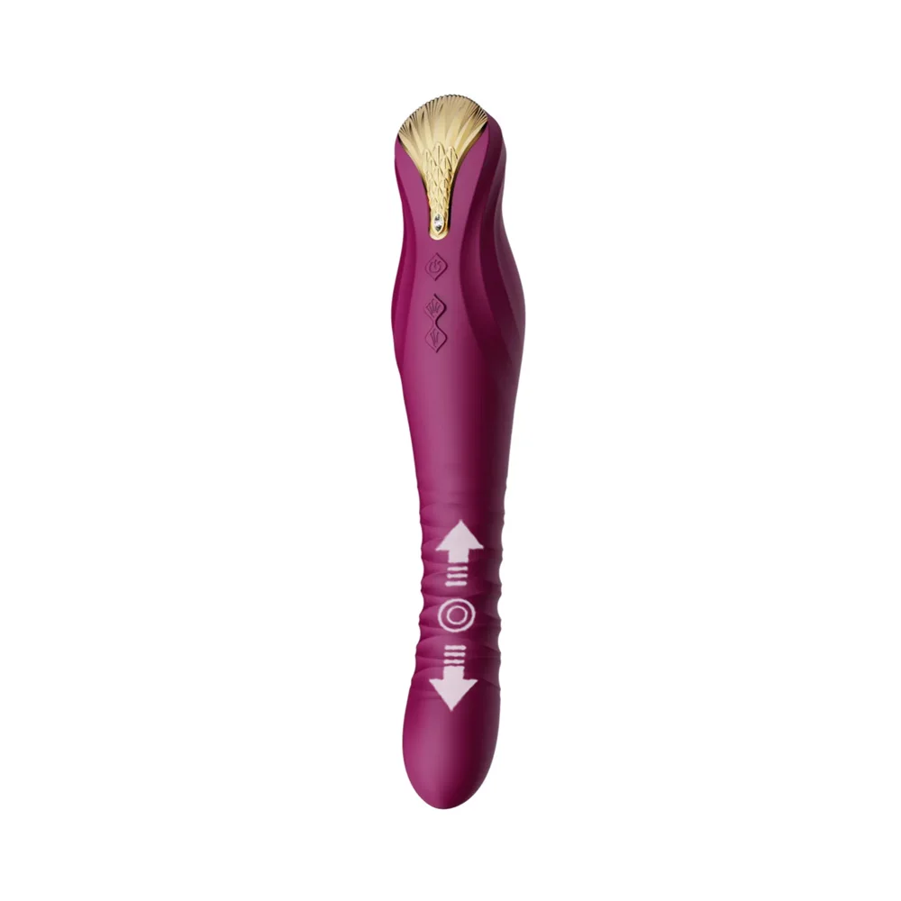 High Power Vibrator Thick Wand for Women, Female G-spot Internal Stimulator Dildo, Anal Vibrating Toy, Adult Sex Toys