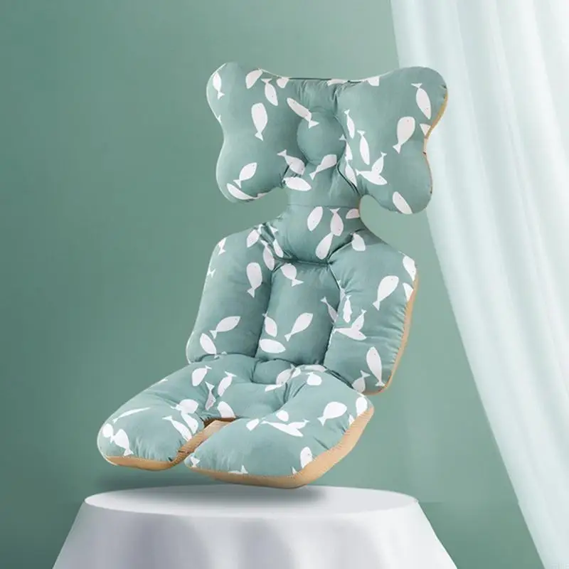 Forro para cochecito 54DF, Coche infantil para asiento, cochecito algodón para asiento, cojín para asiento, cuello para