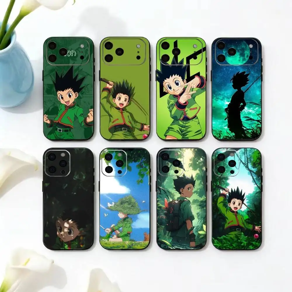 

H-Hunter Hunter G-Gon Freecss Phone Case Silicone Soft For IPhone 17 16 15 14 13 12 11 X XR Plus Pro Max Plus