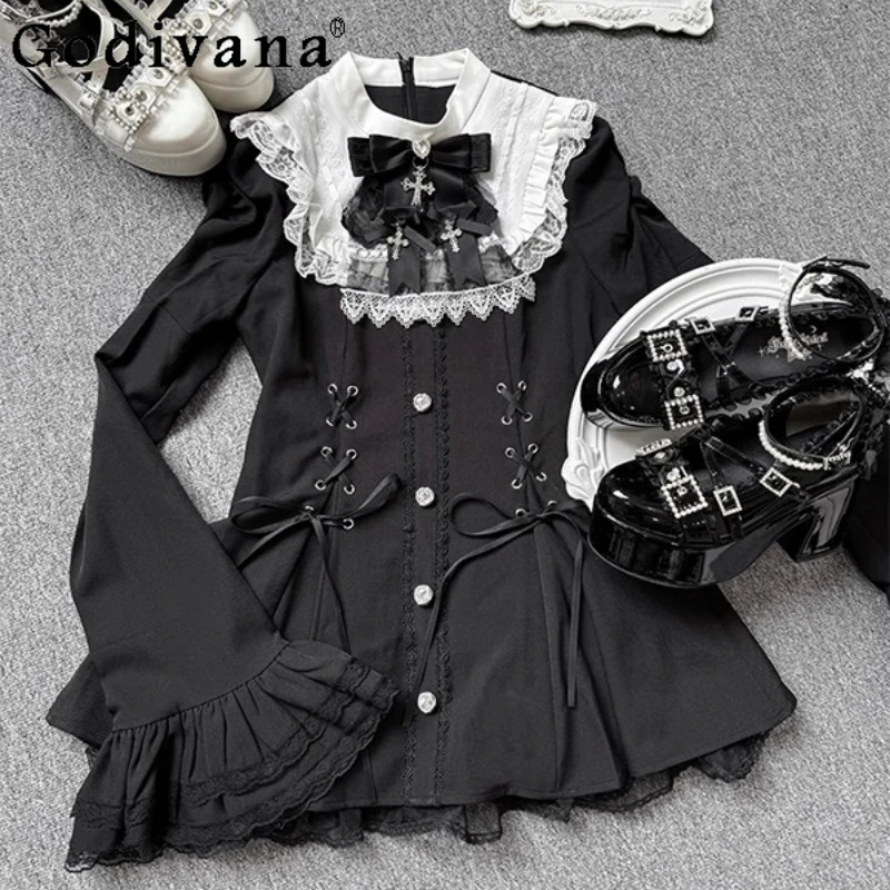 robe-de-style-gothique-noir-et-blanc-pour-femmes-robe-lolita-en-dentelle-a-manches-cloche-ensemble-robe-et-short-en-dentelle-japonaise-a-manches-longues