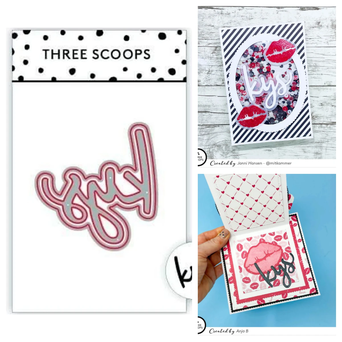 Three Scoops Kiss Summer Basket Large Lace Circle Metal Cutting Dies for DIY Scrapbook Greeting Card Diary Handmade May 2026 New