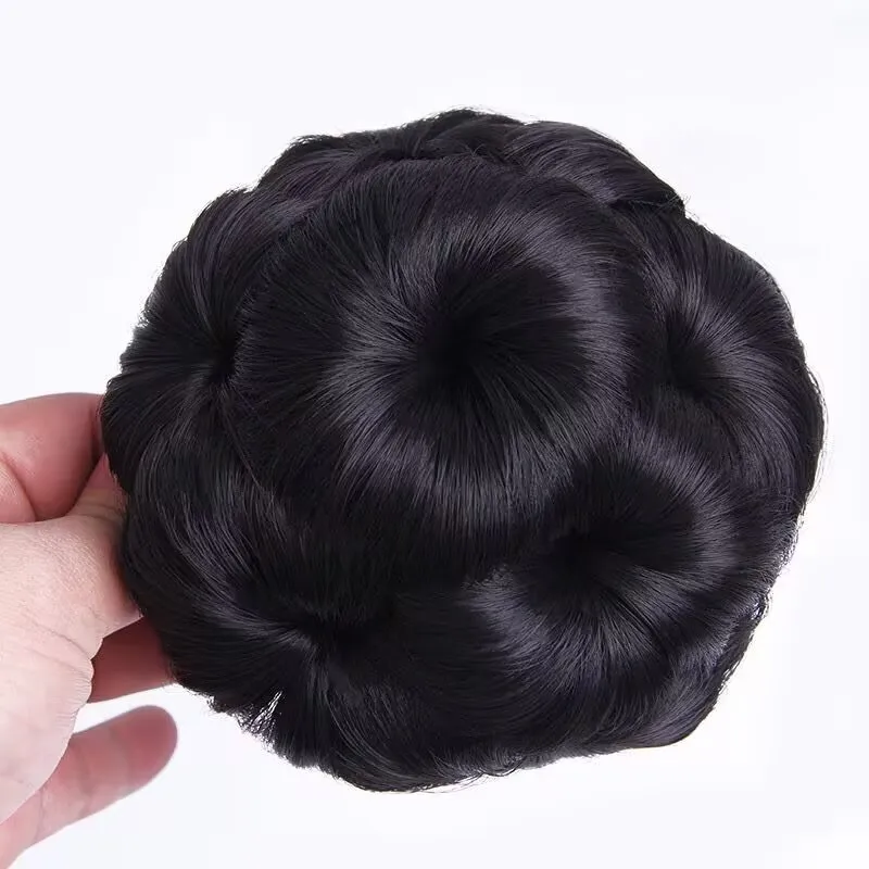 Synthesis Claw Clip Extension Clip In Hair Women Hairpiece Curly Hair Bun Fashion Hair Bag Hair Extension Hair Bands