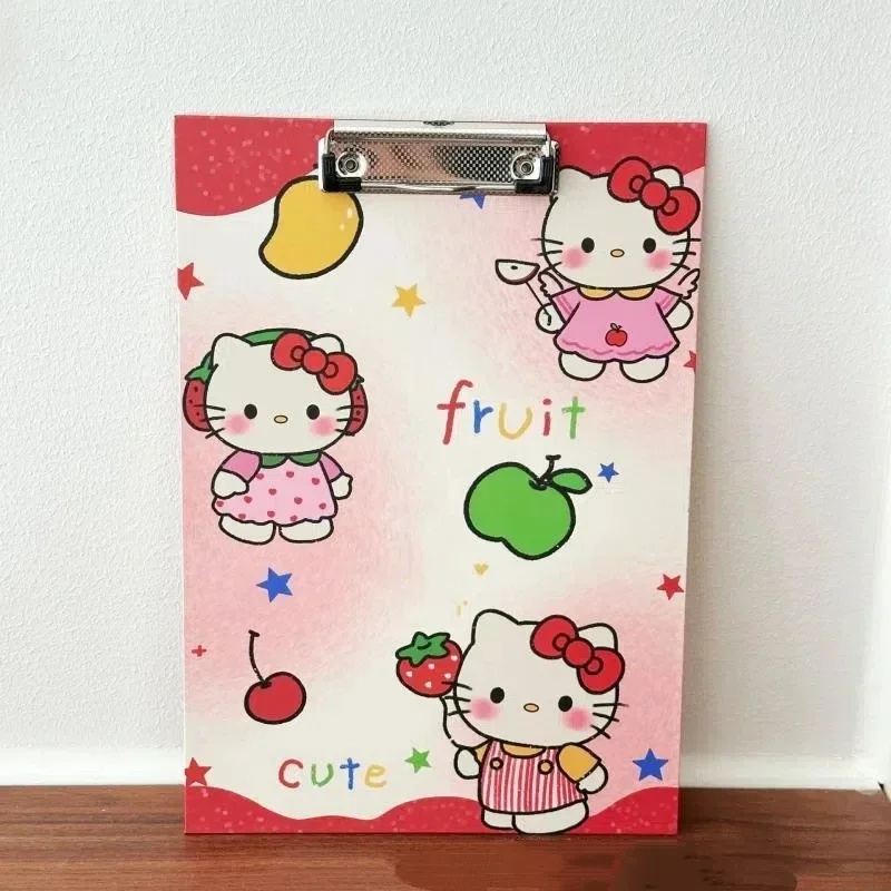 

Cute A4 Hello Kitty Folder Folder Folder Paper Folder Multifunctional Writing Pad Book Pad Students School Supplies